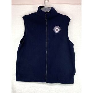 JWM Made in the USA: US Navy Polar Fleece‎ Vest Mens XL Blue